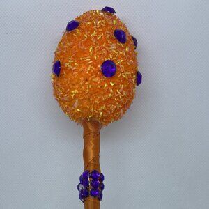 Orange & Purple Easter Egg Writing Pen (E3)
